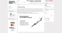 Desktop Screenshot of chemoline.com