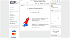 Desktop Screenshot of chemoline.de